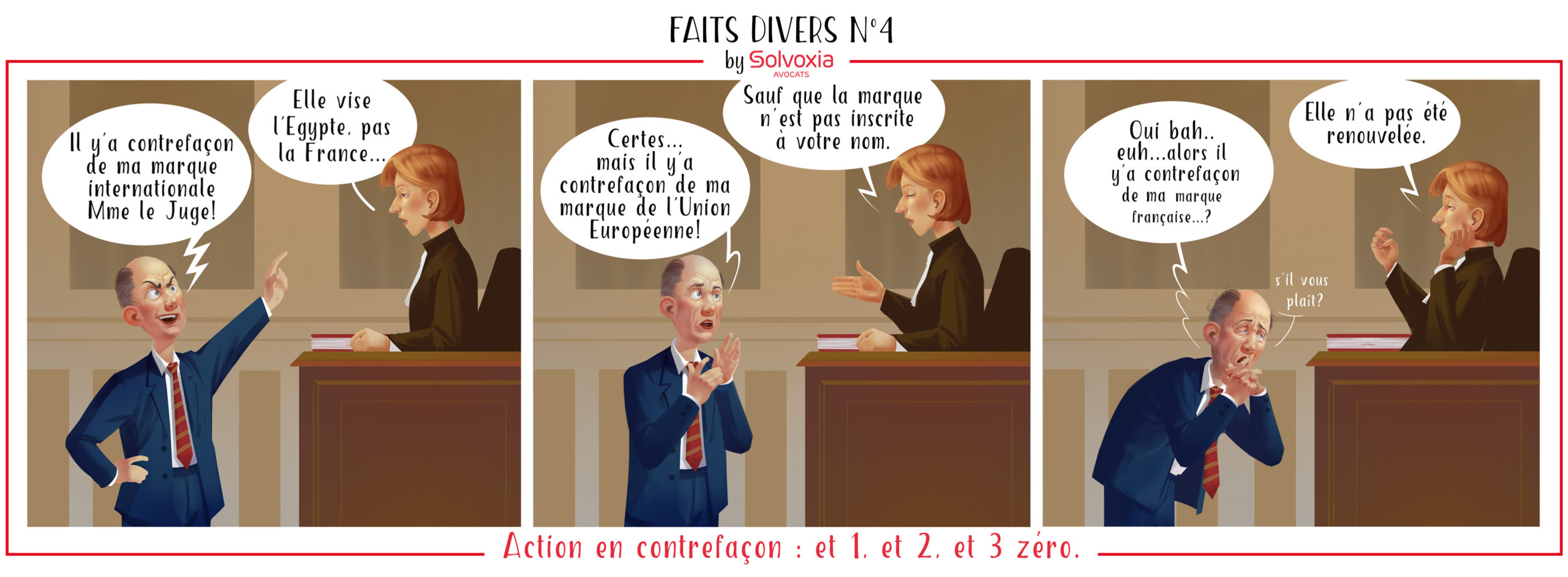 Action en contrefaçon