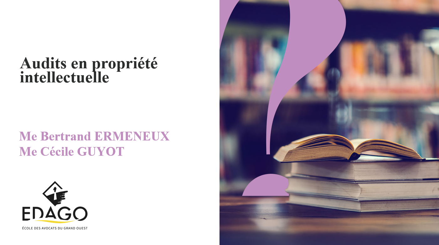 audits propriété intellectuelle